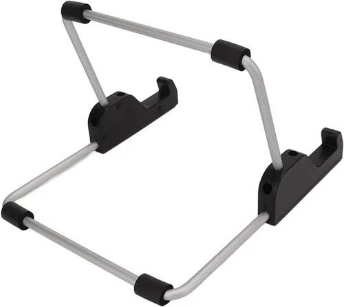 Vista 3 de Tissting Soporte universal para tableta, plegable, de aluminio, ajustable, 3 ángulos, elevador de escritorio portátil para tablet de 7 a 11