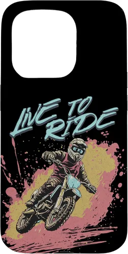 Vista 14 de Live to Ride Dirt Bike Motocross Racing Motorcycle Riding Case for iPhone 16