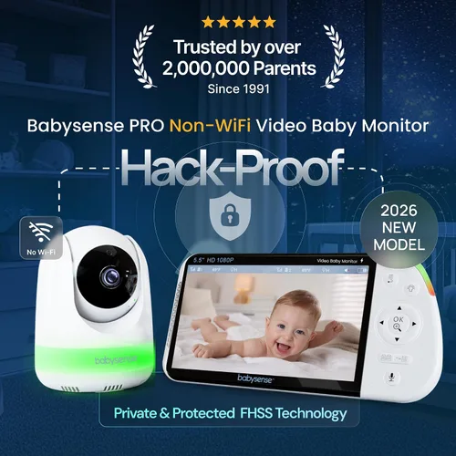Vista 2 de Babysense 7 Baby Movement Monitor System 2 Sensor Pads Non-Wearable No WiFi