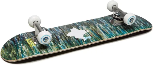 Vista 2 de [CCS] Mini Skateboard for Kids & Youth 7” Wide Maple Wood Fully Assembled with Skate Tool & Stickers Boys & Girls