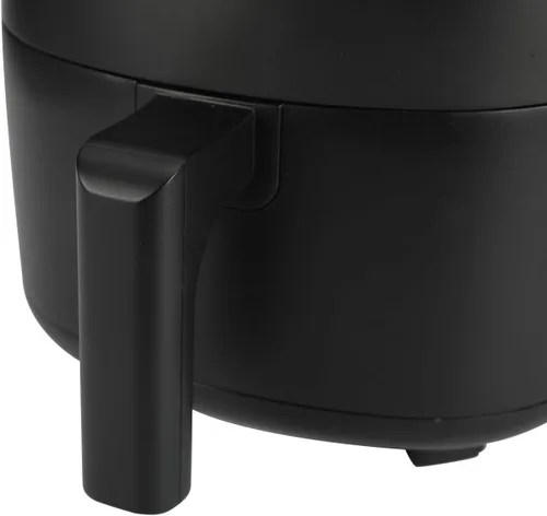 Vista 4 de Freidora de aire compacta de 2.2 cuartos de galón, antiadherente, cesta apta para lavavajillas, 1150 W, color negro