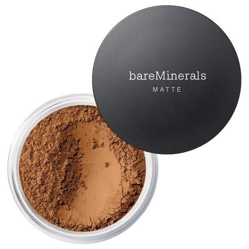 Vista 18 de bareMinerals Base de maquillaje en polvo suelto mate original SPF 15, maquillaje facial en polvo mineral limpio, cobertura transparente a completa