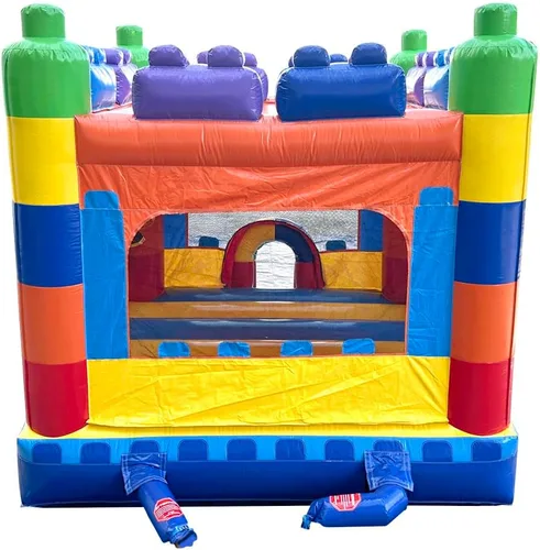 Vista 8 de TentandTable Casa inflable para niños de 5 a 12 años, castillo animoso de grado comercial para adultos, casa de salto, incluye soplador de aire