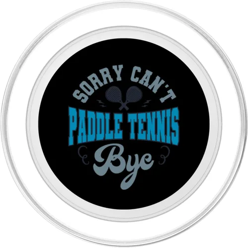 Vista 2 de Paddle Tennis Team Player Padel Racquet Game Sport Athlete PopSockets MagSafe PopGrip for iPhone