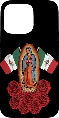 Vista 31 de Funda para iPhone 16 Nuestra Señora Virgen De Guadalupe Virgen María Mexicana