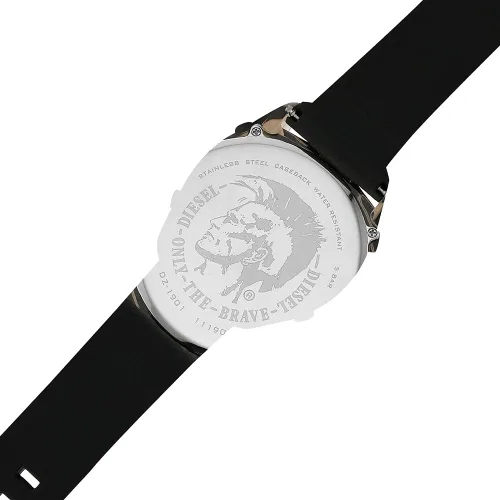 Vista 12 de Diesel Crusher Digital para hombre tamaño de caja de 1811in reloj de nailon dorado correa Oro Correa