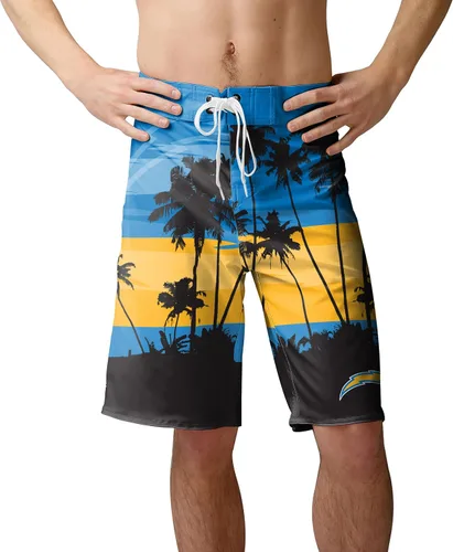 Vista 11 de FOCO Bañador con logotipo del equipo de la NFL para hombre Sunset