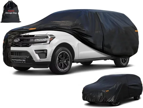 Vista 100 de Kayme Cubierta de auto SUV de 7 capas ajuste personalizado para BMW X1 (2009-2025), impermeable, para todo tipo de clima, para automóviles, cubierta