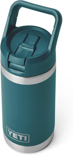 Vista 3 de YETI Rambler Jr. - Botella de 12 onzas para niños, con tapa con pajilla