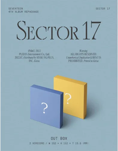 Vista 2 de dreamus Seventeen - 4º álbum de reenvasado 'SECTOR 17' + póster plegado (juego)