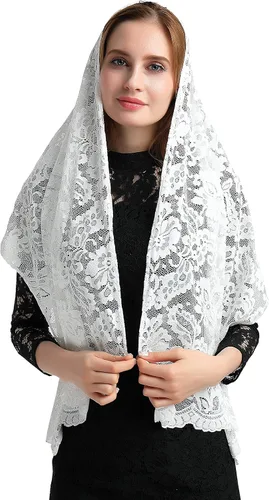 Vista 2 de Mantilla Veil Catholic Mantilla V25 - Velo ortodoxo
