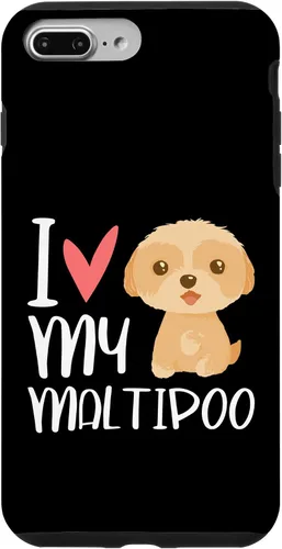 Vista 12 de iPhone 16 Maltipoo Dog Lover Hybrid Multipoo Breeder Heart Fur Parent Case