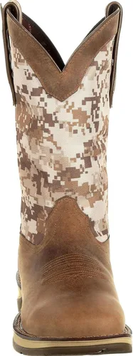 Vista 3 de Durango Desert Camo Pull-on Western Boot
