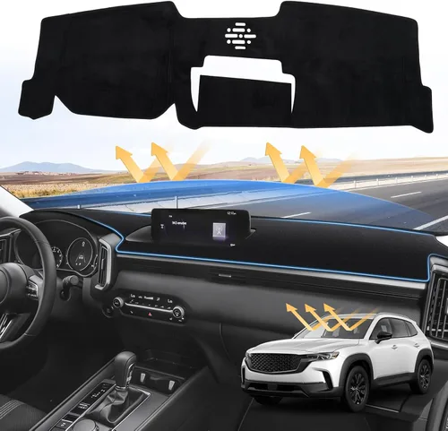Vista 15 de Sunsdrew - Cubierta de salpicadero para Dodge Ram 1500 2500 3500 2010-2018