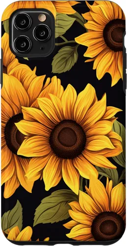 Vista 13 de Aesthetic Sunflowers Funda con diseño de flores silvestres para iPhone 17