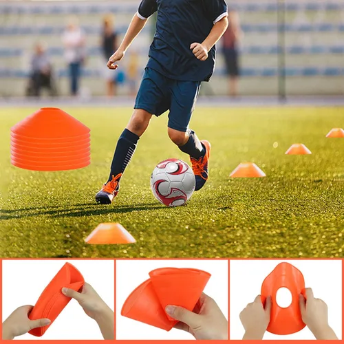 Vista 6 de Deportes niños practican porterías de fútbol, juego de red de fútbol plegable desplegable, redes de fútbol portátiles para práctica, mini porteros