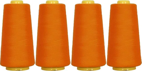 Vista 113 de Threadart Hilo Serger - Costura Poliéster - 2750 Yard Cono 40/2 - Aguamarina Polyester serger thread for overlock sewing, seams and garment