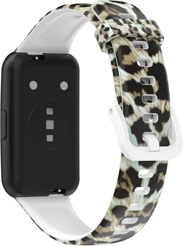 Vista 9 de Correa de reloj compatible con Huawei Band 7, pulsera de repuesto para Huawei Band 7