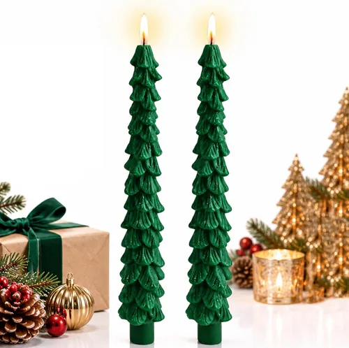 Vista 18 de Pink Candlesticks - Juego de 2 velas cónicas en espiral, sin perfume, de 10 pulgadas de largo, velas cónicas sin perfume para decoración del hogar