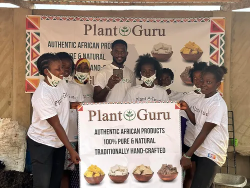 Vista 9 de Pasta de jabón negro africano de 8 onzas. 100% crudo, puro y natural de Ghana. Tratamiento para el acné, ayuda contra el eccema y la psoriasis, piel