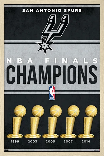 Vista 7 de Trends International NBA San Antonio Spurs - Champions 23 - Póster de pared