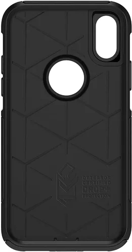 Vista 2 de OtterBox Commuter Series Funda para iPhone Xs y iPhone X, empaque libre de frustración, color negro