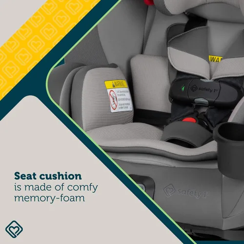 Vista 8 de Safety 1st EverSlim - Asiento de automóvil convertible 4 en 1, clip de pecho SecureTech, ultra delgado, 4 modos de bebé a refuerzo, asiento