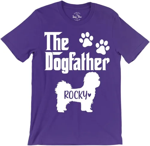Vista 7 de LEVY PAW Camisas personalizadas para papá Shih Tzu para hombres, regalos de Shih Tzu para los amantes de Shih Tzu, regalos personalizados Shih Tzu