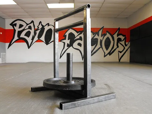 Vista 2 de Máquina de entrenamiento de fuerza de mano Pinch Grip Negro
