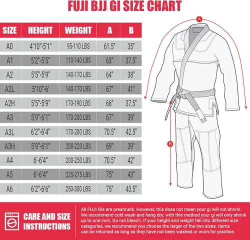 Vista 7 de FUJI All-Around BJJ Uniform BJJ & Jiu Jitsu Gi