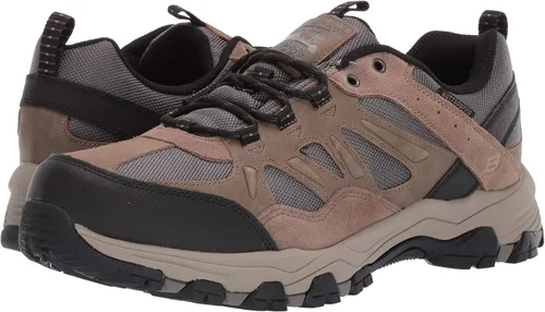 Vista 12 de Skechers Tenis de senderismo Oxford Selmen-enago Trail para hombre Bronceado 8-13