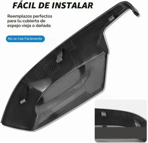 Vista 5 de FSFY - Cubierta inferior del espejo con clip lateral izquierdo para Subaru Crosstrek 2013-2014