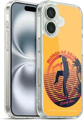Vista 51 de Head Case Designs Funda de gel suave con licencia oficial de Cobra Kai Eagle Fang Logo Key Art compatible con Apple iPhone 7 Plus/iPhone 8 Plus