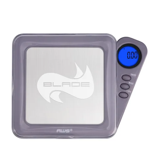 Vista 14 de American Weigh Scales Serie Blade Escala Digital de Bolsillo en Gramos 1000g x 0.1g Mini Escala de Precisión de 0.1g de Exactitud, Escala de Negro