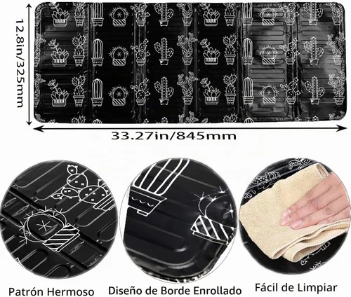 Vista 2 de NeilBee - Protector de salpicaduras de aceite de 3 caras, 2 pantallas plegables contra salpicaduras de grasa, protector contra salpicaduras