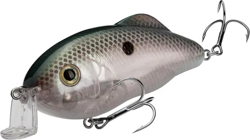 Vista 10 de Strike King Hybrid Hunter Jr Crankbait Fishing Lure, 1/2 oz, Reflective 3D Eyes