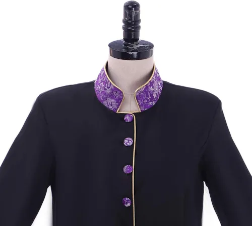 Vista 6 de COUCOU Age Bata medieval de sotana para mujer, con manga de triunfo, disfraz de Halloween o cosplay