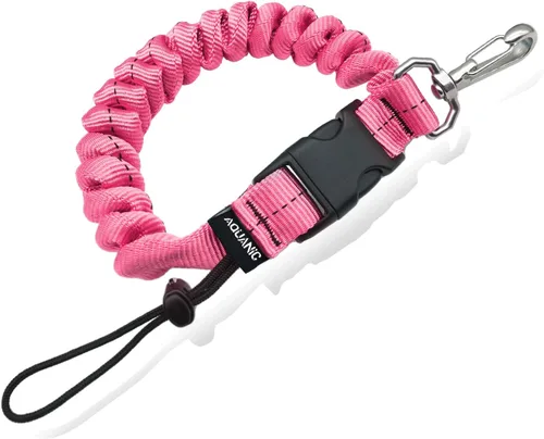 Vista 9 de Buceo Spring Clip Lanyard Anti-perdida Lanyard con hebilla de liberación rápida para deportes al aire libre