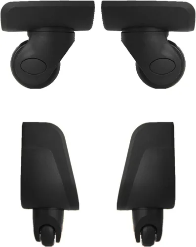 Vista 4 de Spinner W146# (Di Largo) Rueda de equipaje de repuesto para bricolaje Un par de ruedas traseras/juego