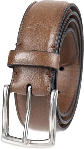 Vista 11 de Dockers Cinturón casual de cuero para hombre, estilo diario (tamaño regular y grande y alto)