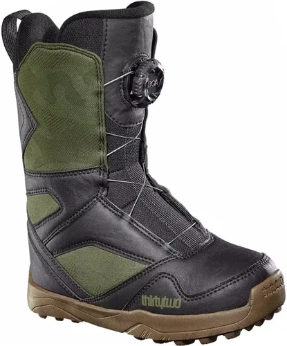 Vista 25 de ThirtyTwo Botas de snowboard BOA para niños Gris/Goma (Santa Cruz)