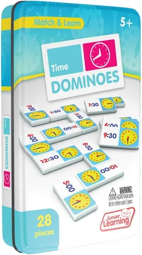 Vista 2 de Junior Learning JL486 Time Dominó Pequeño