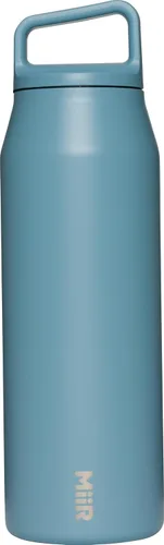 Vista 16 de MiiR Botella de agua de boca ancha - Botella de agua aislada de 20 onzas en acero inoxidable con aislamiento al vacío de doble pared, diseño a