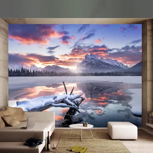 Vista 15 de Papel tapiz 3D de gaviota de playa, papel tapiz de globo de aire caliente de coco, murales panorámicos extraíbles, adecuado para decoración