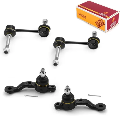Vista 71 de Metrix Premium Chassis Parts - Juego de 4 piezas de articulación de rótula superior y barra estabilizadora delantera para Ford Ranger RWD 1998-2011