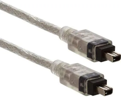 Vista 2 de VMC-IL4415 VMCIL4415 i.Link - Cable de transferencia de video digital DV de 4 pines a 4 pines compatible con videocámaras Sony Handycam