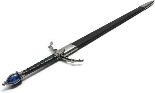 Vista 9 de Espada de fantasía personalizada de 38 pulgadas con vaina, grabado gratuito