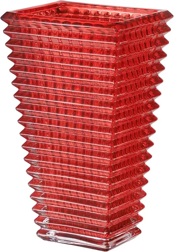Vista 41 de MCMCNCUIU Juego de 4 jarrones de cristal, jarrones de cristal ámbar, jarrón de cristal para centros de mesa, moderno florero para sala de estar