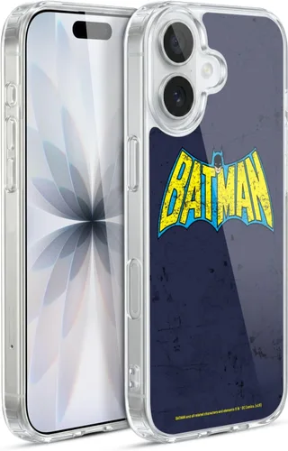 Vista 47 de Head Case Designs Funda de gel con licencia oficial de Batman DC Comics Bat Signal Logos [protección de grado militar] compatible con Apple iPhone 7