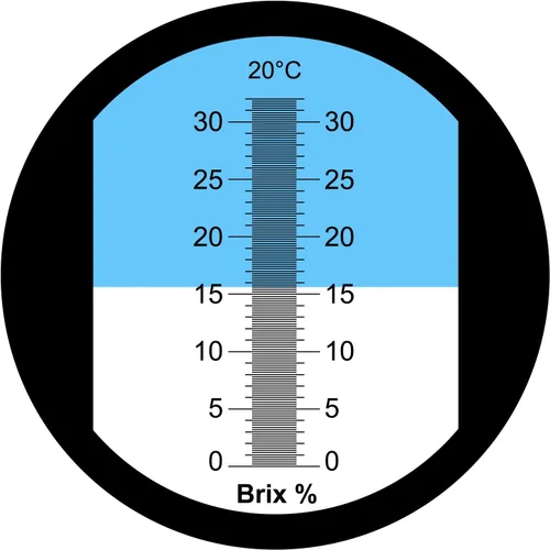 Vista 4 de Brix - Refractómetro con ATC